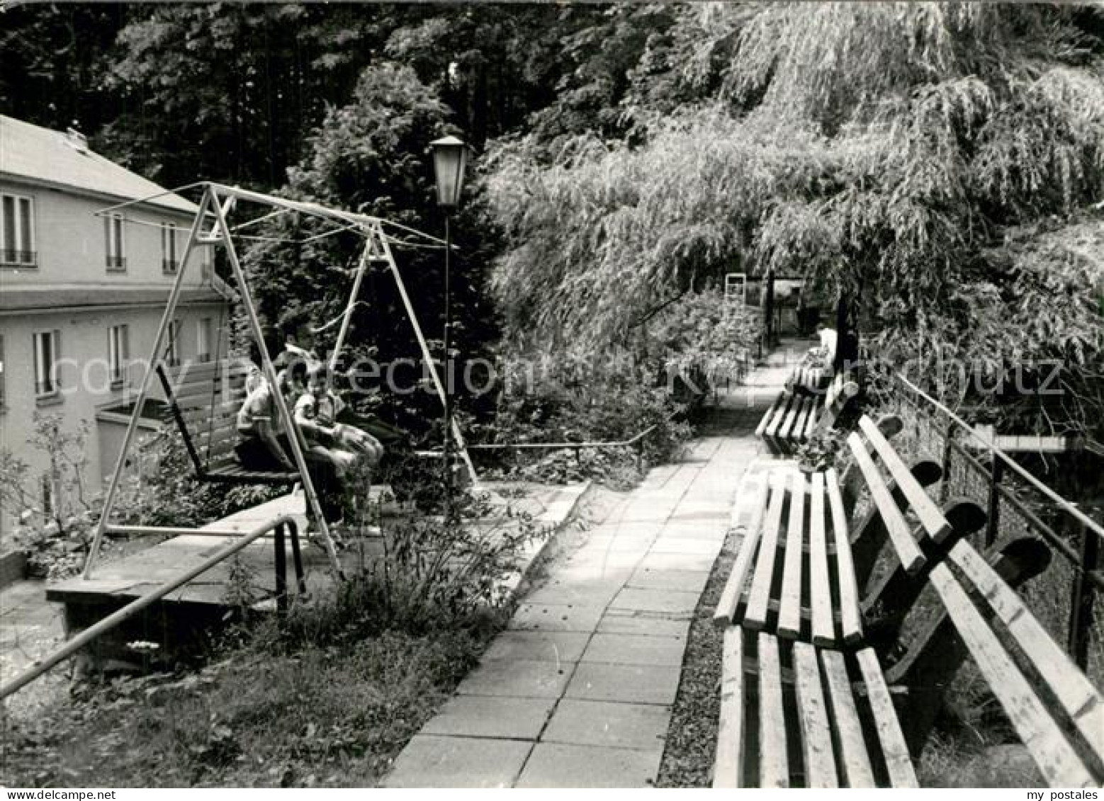Ansprung Zoeblitz Erzgebirgskreis Sachsen Park