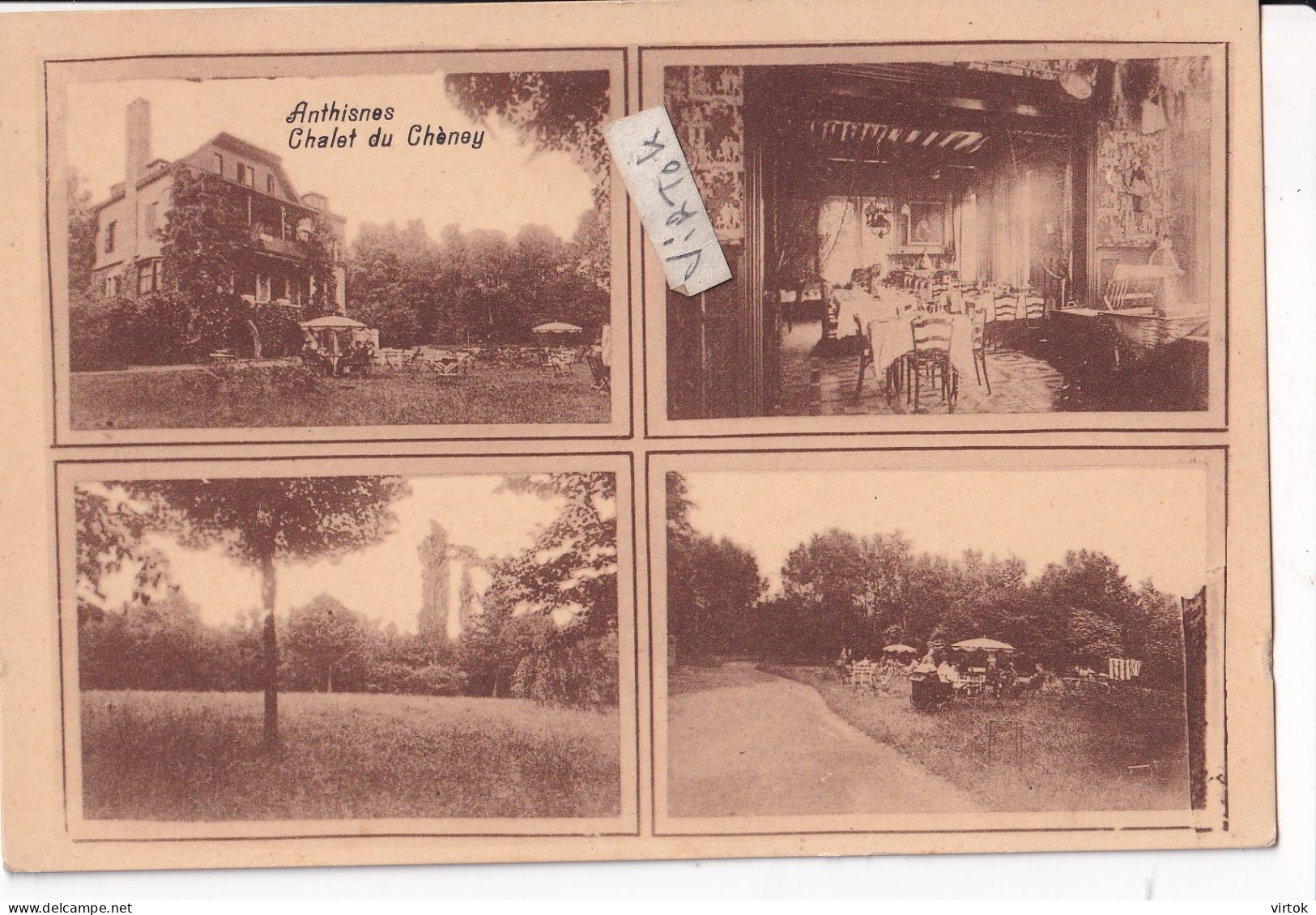 Anthisnes :  chalet du Chèney  (  voir scans )