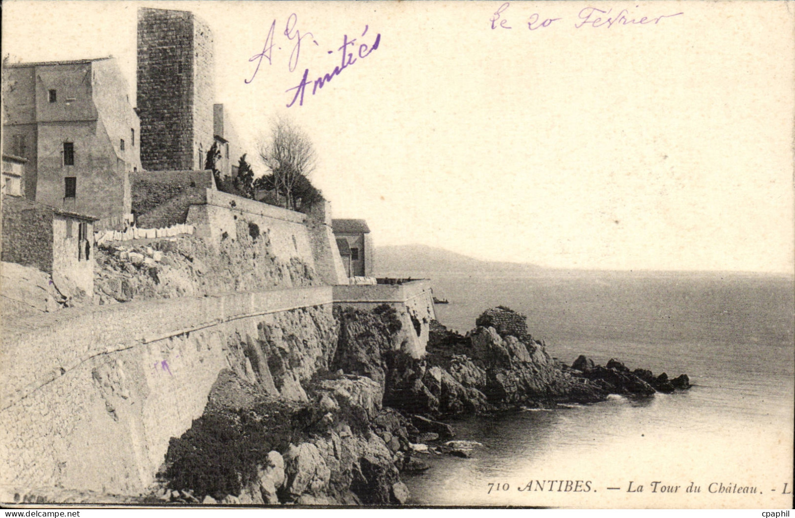 Antibes CPA La tour du chateau