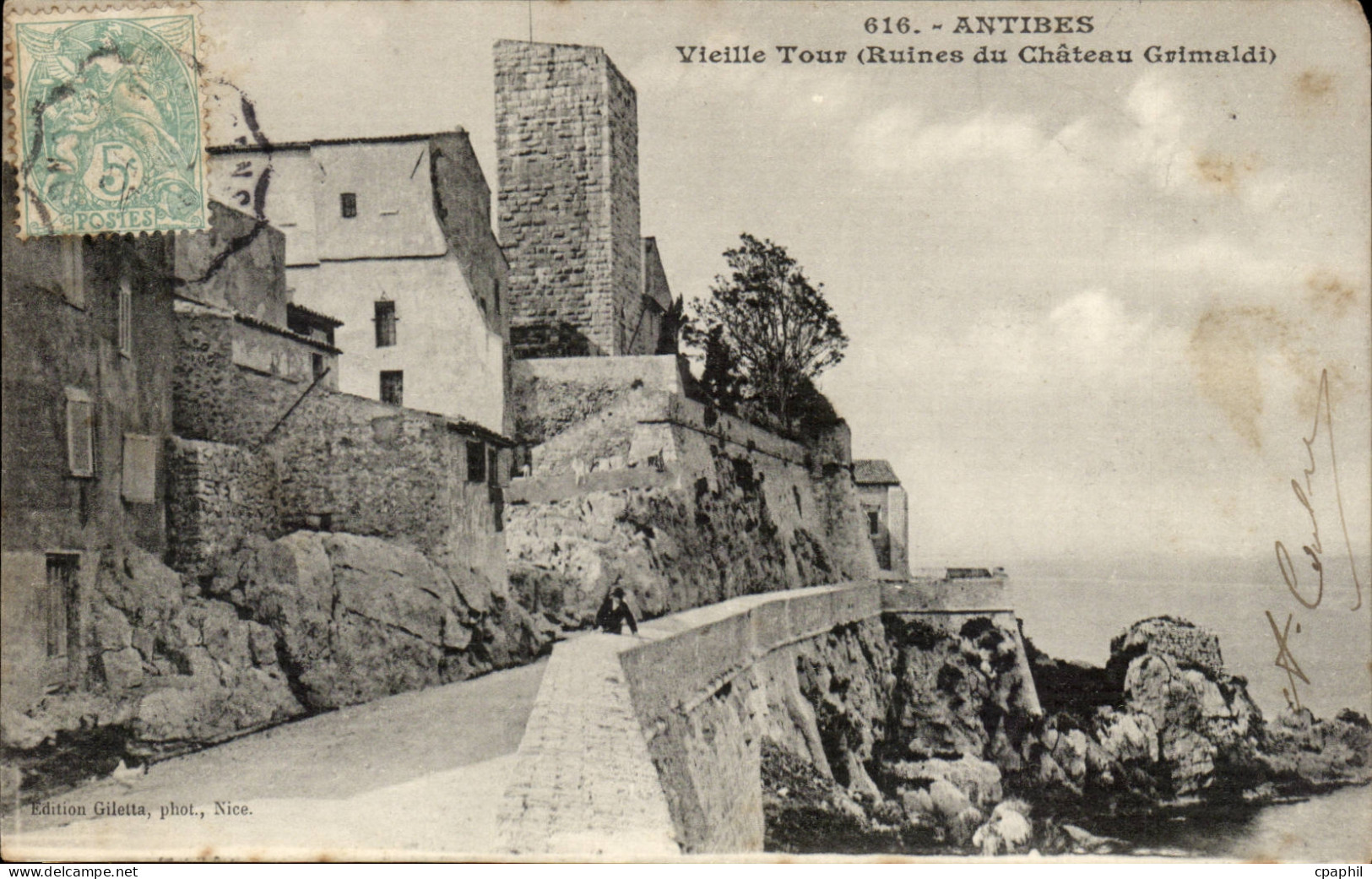 Antibes - Vieille Tour - CPA