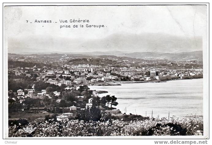 ANTIBES vue generale