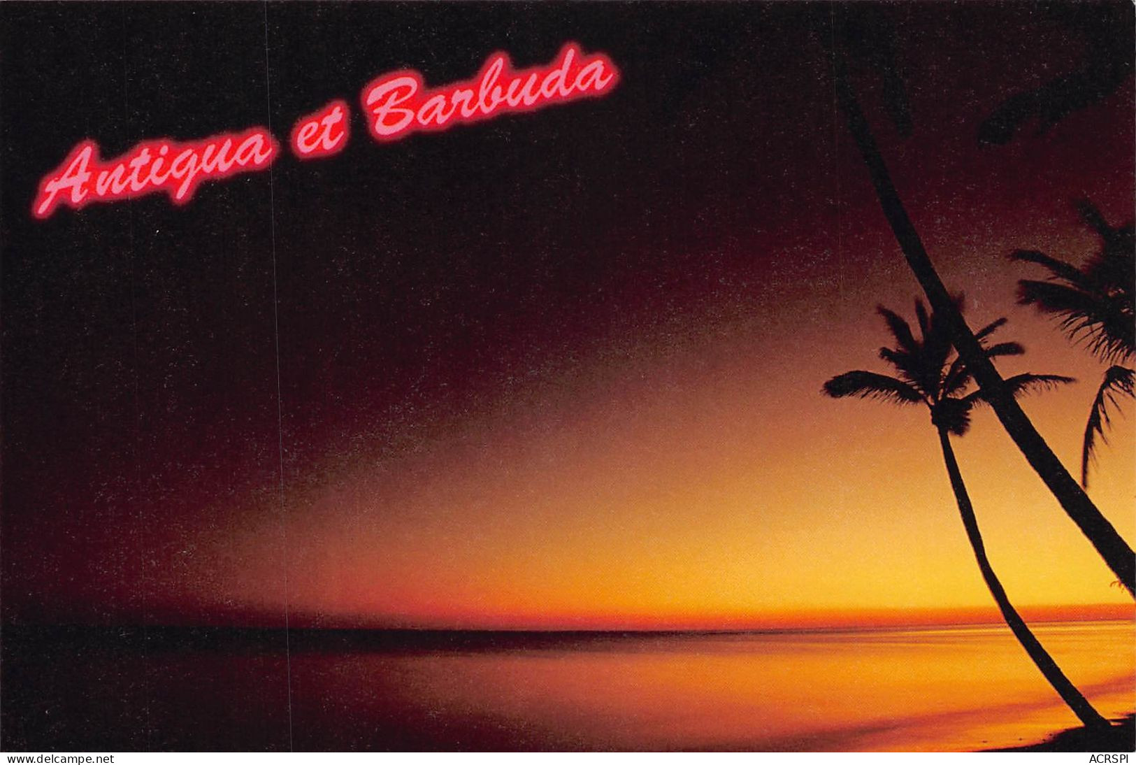 Antigua and Barbuda  Deep Bay Beach auf Antigua und Barbuda LA BARBADE  (scan R/V) n°55 \ PLL1814