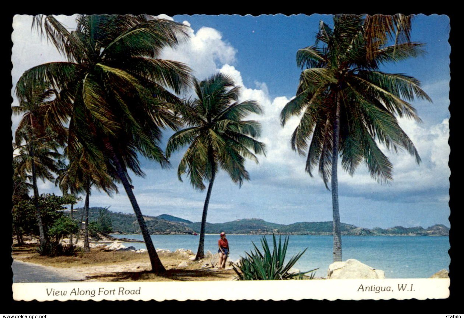 ANTIGUA & BARBUDA - VEIW ALONG FORT ROAD