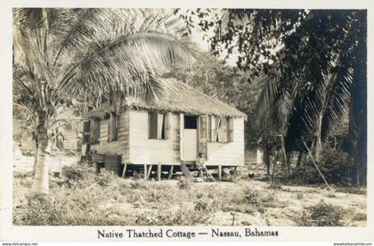 Bahamas Nassau Native Thatched Cottage