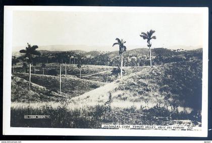 cpa carte photo  de Cuba Matanzas , yumuri valley , valle del Yumuri    SPT21-46