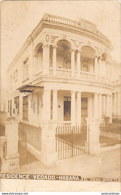 Cuba - LA HABANA - Residence Vedado - POSTAL FOTO Real Photo - Ed. Viena
