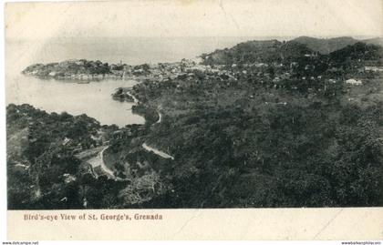 Grenada St Georges Birds eye View ed W.G. du'Cloux