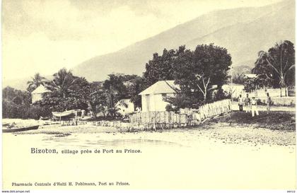 Carte POSTALE  Ancienne  de  HAITI - PORT au PRINCE / BIZOTON