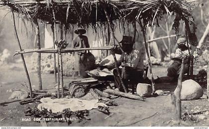 Haiti - Roadside restaurant - REAL PHOTO - Ed. H.O.W. Series