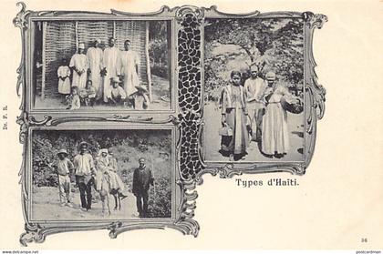 Haïti - Types d'Haïti - Ed. Dr. F. R. 36