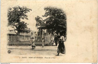 Port-au-Prince - Place de la Paix - Haiti