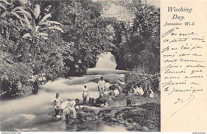 Jamaica - Washing day - Publ. unknown