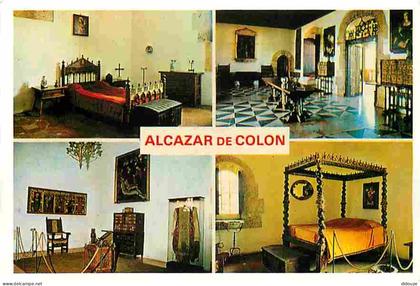 Carte Postale - République Dominicaine - Alcazar de Colon por Dentro Inside Columbu's Home - Multivues - CPM - Voir Scan