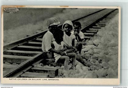 10651820 - Kinder auf den Gleisen der Eisenbahnlinie