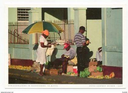 AK 158515 ST. KITTS & NEVIS - St. Kitts - Strassenszene in Basseterre