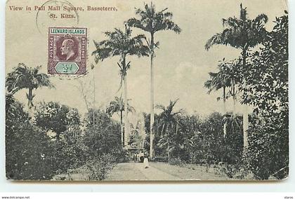 Antilles - SAINT-CRISTOPHE-ET-NIEVES - View in Pall Mall Square - Basseterre - St. Kitts