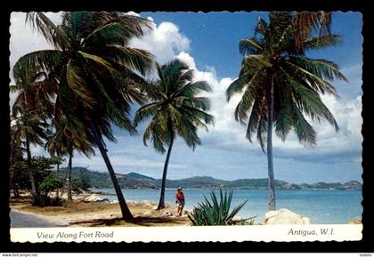 ANTIGUA & BARBUDA - VEIW ALONG FORT ROAD
