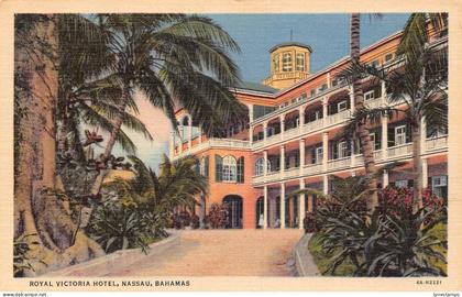 A865 Bahamas Royal Victoria Hotel Nassau vintage postcard