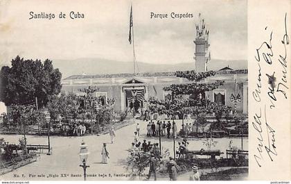 Cuba - SANTIAGO DE CUBA - Parque Cespedes - Ed. Siglo XX 7