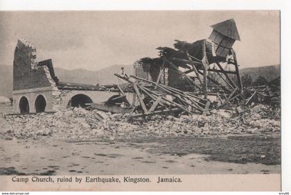 CAMP CHURCH RUIN BY ERTHQUAKE KINGSTON