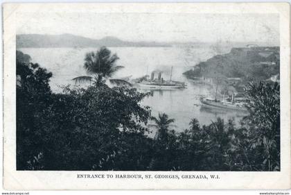 Grenada St Georges Entrance to Harbour
