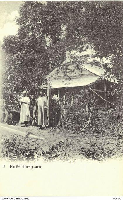 Carte POSTALE  Ancienne  de  HAITI - Turgeau