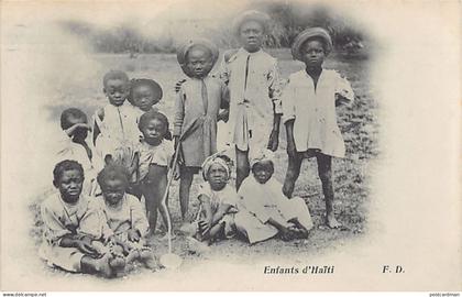 HAÏTI - Enfants d'Haîti - Ed. F. D.
