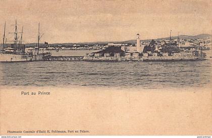Haiti - PORT AU PRINCE - View from the sea - Ed. Pharmacie Centrale d'Haiti -  - H. Pohlmann