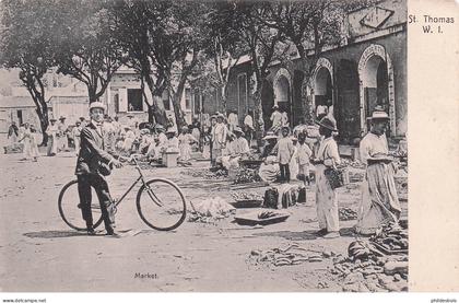 ANTILLES  SAINT THOMAS  Market