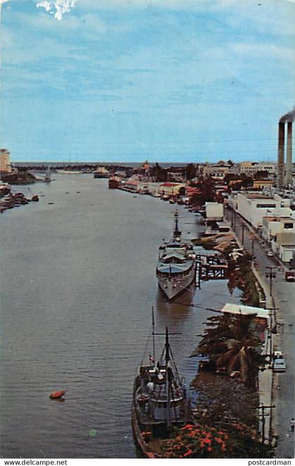 Republica Dominicana - SANTO DOMINGO - Muelle sobre el Rio Ozama - Ed. Libreria Tony