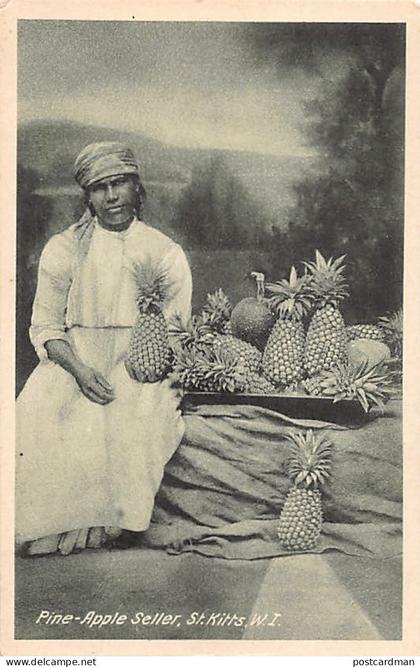 Saint-Kitts - Pine-Apple seller - Publ. A. Moure Losada 81a