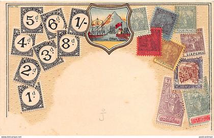 Trinidad - Philatelic postcard - Publ. O. Zieher