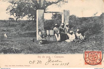 CPA CURACAO / BIJ DE PUT / ANTILLES NEERLANDAISES
