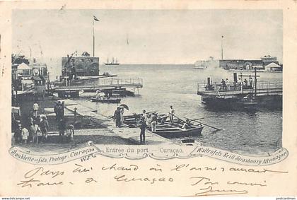 Curaçao - Entrance of the harbour - Publ. Soublette & fils