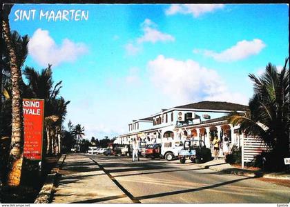 ►CPSM Saint Martin Maho Bay automobile   car