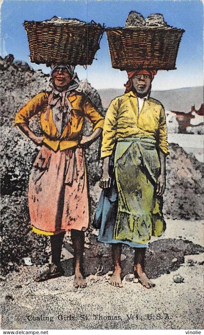 PIE-23-FRP-AR-5694 : CUALING GIRLS SAINT THOMAS  ILES VIERGES