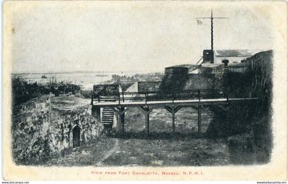 Bahamas Nassau View from Fort Charlotte