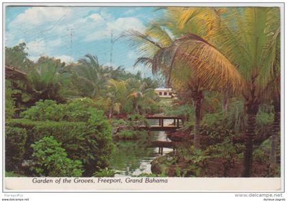 Garden of the Groves, Feeport, Grand Bahama old postcard travelled 1978 in Yugoslavia bb160711