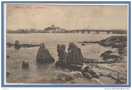 AMERIQUE --  ANTILLES  - BERMUDES --  Watfords bridge