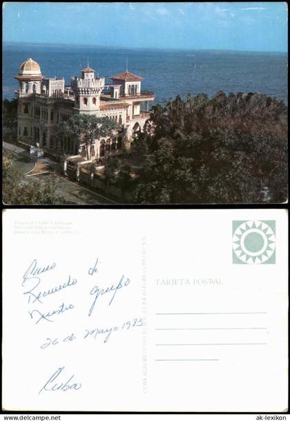 Postcard Kuba allgemein Palacio del Valle, Cienfuegos 1983