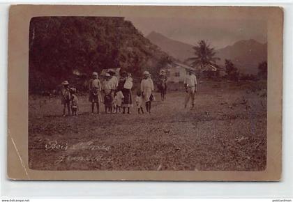 Dominica - GRAND BAY - Bois d'Inde - REAL PHOTO See scans for condition
