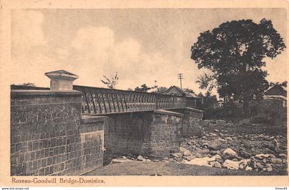 ¤¤   -   DOMINIQUE   -  Roseau-Goodwill  -  Bridge-Dominica    -   ¤¤