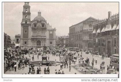 PLAZA DE 80 SANTO DOMONGO (CARTE PHOTO ) 1935