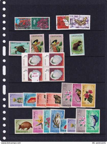 G012 Grenada mint stamps selection