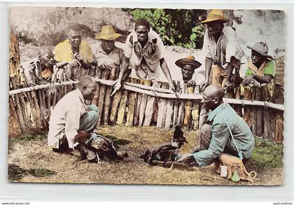 Haiti - Cock fighters - Publ. unknown