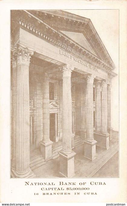 Cuba - LA HABANA - Nabco Nacional de Cuba - National Bank of Cuba - Ed. desconocido