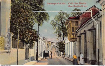 Cuba - SANTIAGO DE CUBA - Calle San Basilio - Ed. Jordi 13