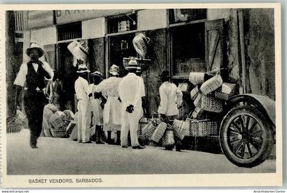 13512043 - Basket Vendors Koerbe Verkaeufer Barbados