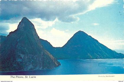 Carte Postale - Antilles - Sainte Lucie - Saint Lucia - The Pitons - CPM - Voir Scans Recto-Verso - Poscard - Carta Post