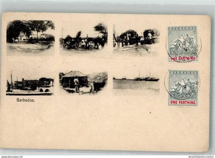 13663721 - Barbados Bridgetown Briefmarke Bildseite